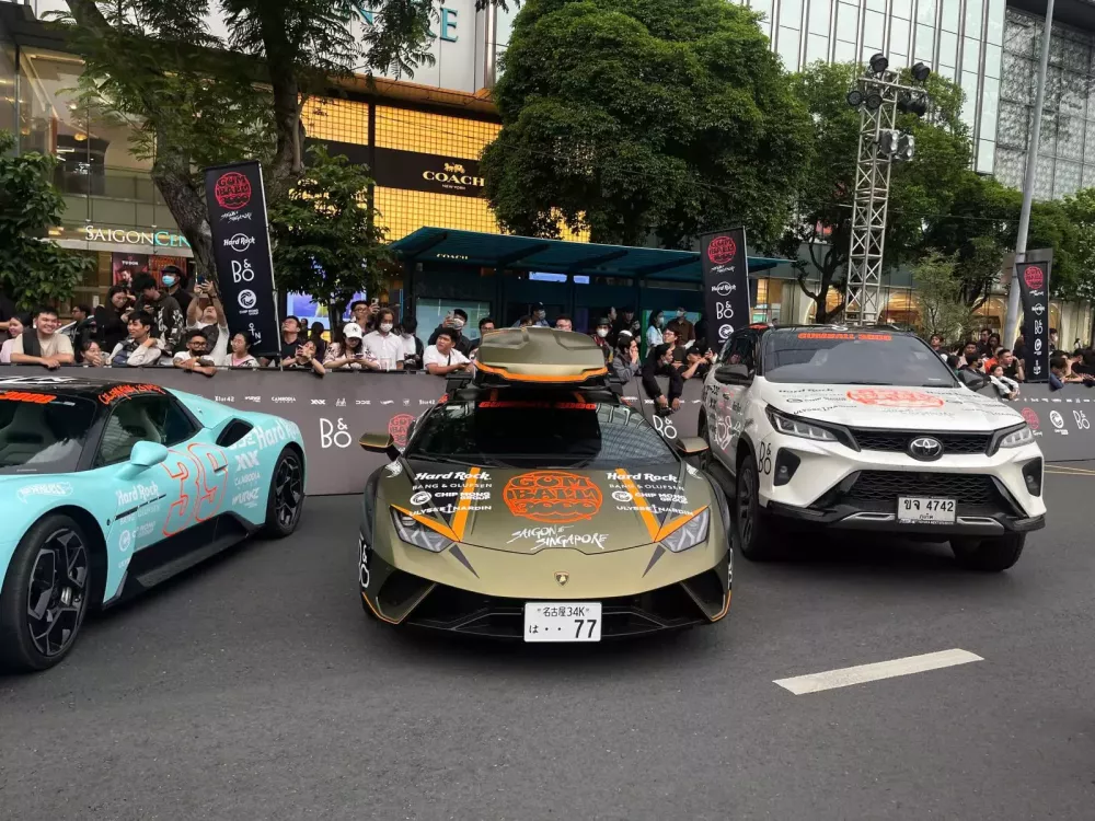 3 chiếc siêu xe chuyên chạy địa hình Lamborghini Huracan Sterrato ở Gumball 3000 2024- Ảnh 8.