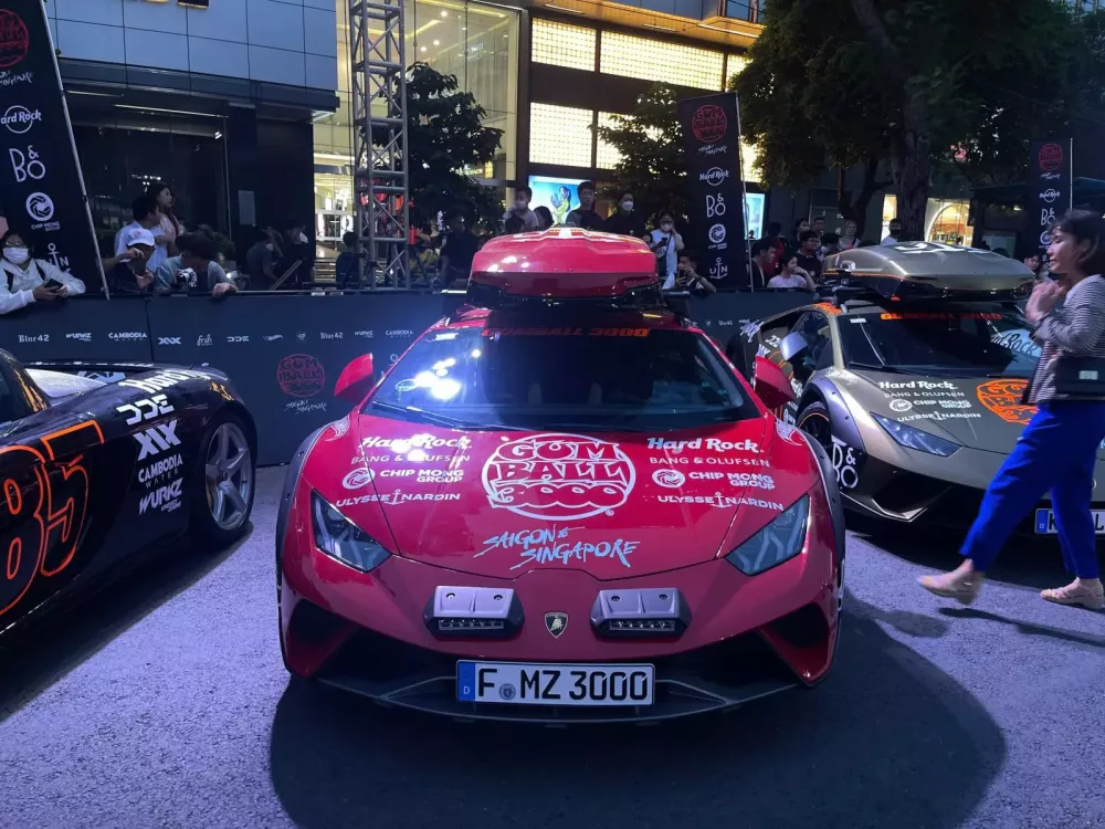 3 chiếc siêu xe chuyên chạy địa hình Lamborghini Huracan Sterrato ở Gumball 3000 2024- Ảnh 3.