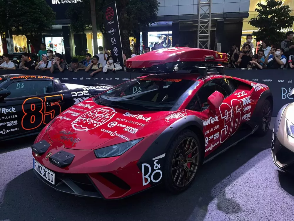 3 chiếc siêu xe chuyên chạy địa hình Lamborghini Huracan Sterrato ở Gumball 3000 2024- Ảnh 5.