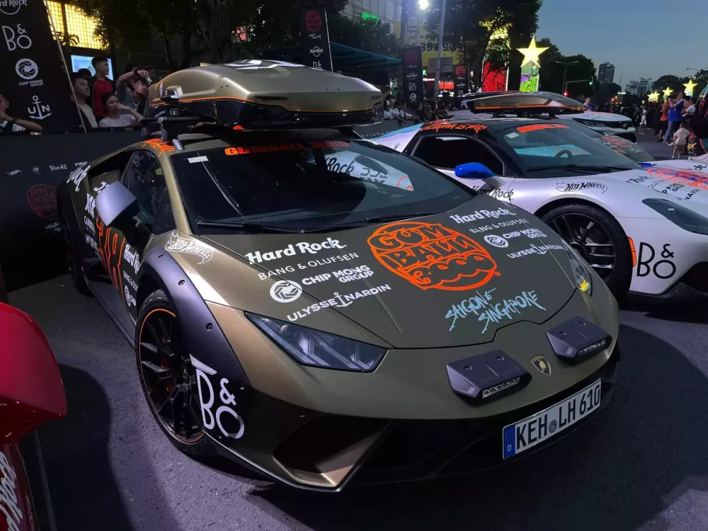 3 chiếc siêu xe chuyên chạy địa hình Lamborghini Huracan Sterrato ở Gumball 3000 2024- Ảnh 10.