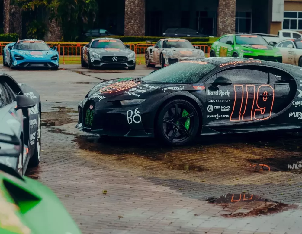 Những hình ảnh nóng hổi về dàn xe Gumball 3000 2024 ở Krabi: Siêu xe 1.500 mã lực lướt trên đường mưa- Ảnh 16.