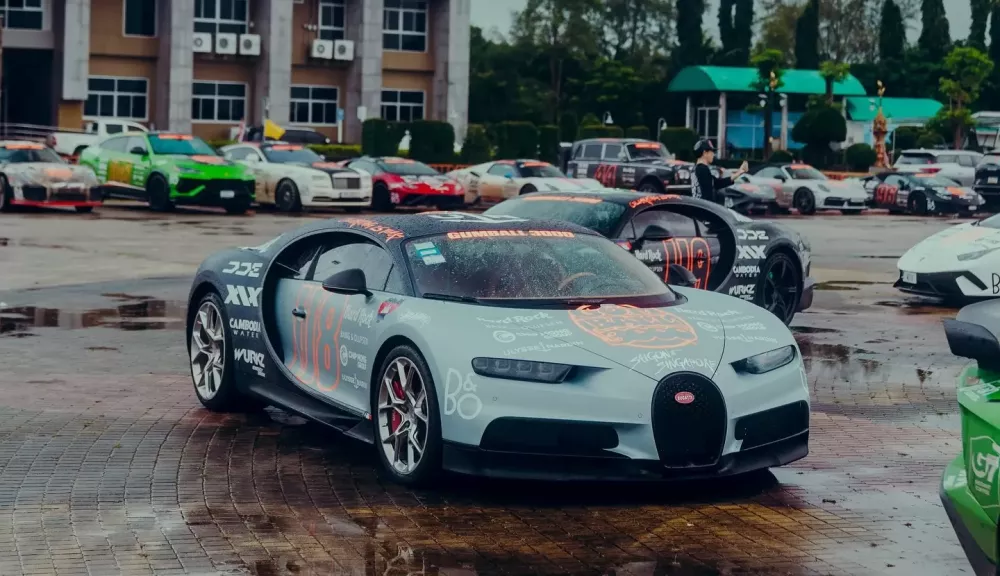 Những hình ảnh nóng hổi về dàn xe Gumball 3000 2024 ở Krabi: Siêu xe 1.500 mã lực lướt trên đường mưa- Ảnh 21.