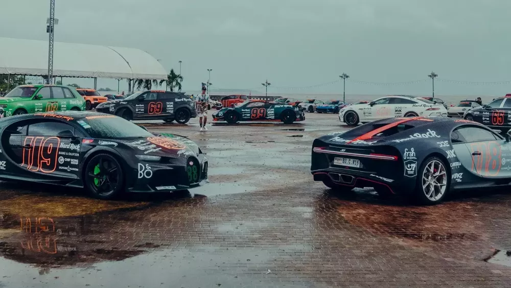 Những hình ảnh nóng hổi về dàn xe Gumball 3000 2024 ở Krabi: Siêu xe 1.500 mã lực lướt trên đường mưa- Ảnh 23.