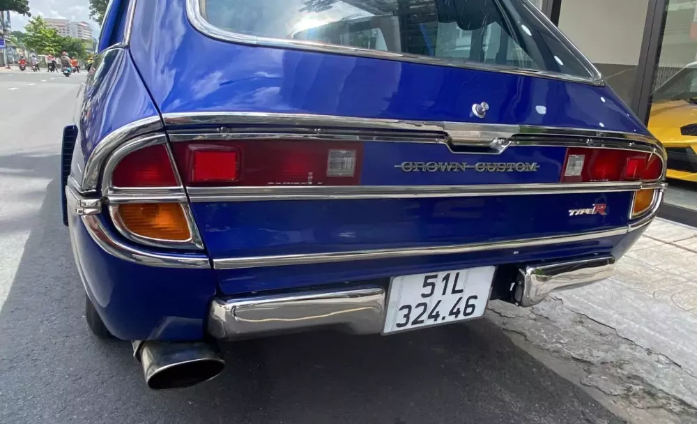 Xế độc lạ Toyota Crown Custom 1971 của "Qua" Vũ khiến nhiều người ngoại quốc trầm trồ- Ảnh 8.