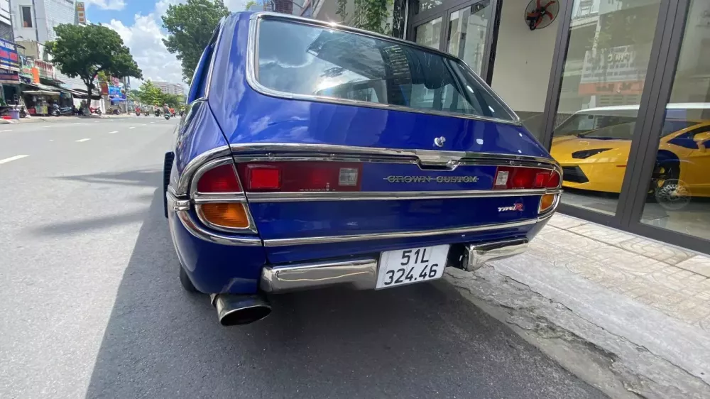 Xế độc lạ Toyota Crown Custom 1971 của "Qua" Vũ khiến nhiều người ngoại quốc trầm trồ- Ảnh 4.