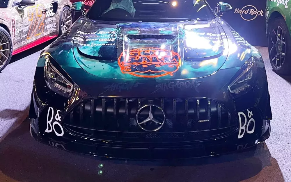 Cận cảnh Mercedes-AMG GT Black Series độc nhất tham dự Gumball 3000 2024- Ảnh 6.