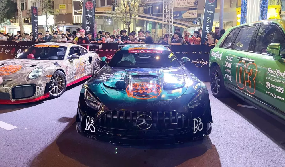 Cận cảnh Mercedes-AMG GT Black Series độc nhất tham dự Gumball 3000 2024- Ảnh 3.