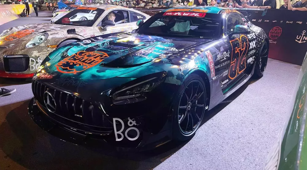 Cận cảnh Mercedes-AMG GT Black Series độc nhất tham dự Gumball 3000 2024- Ảnh 2.