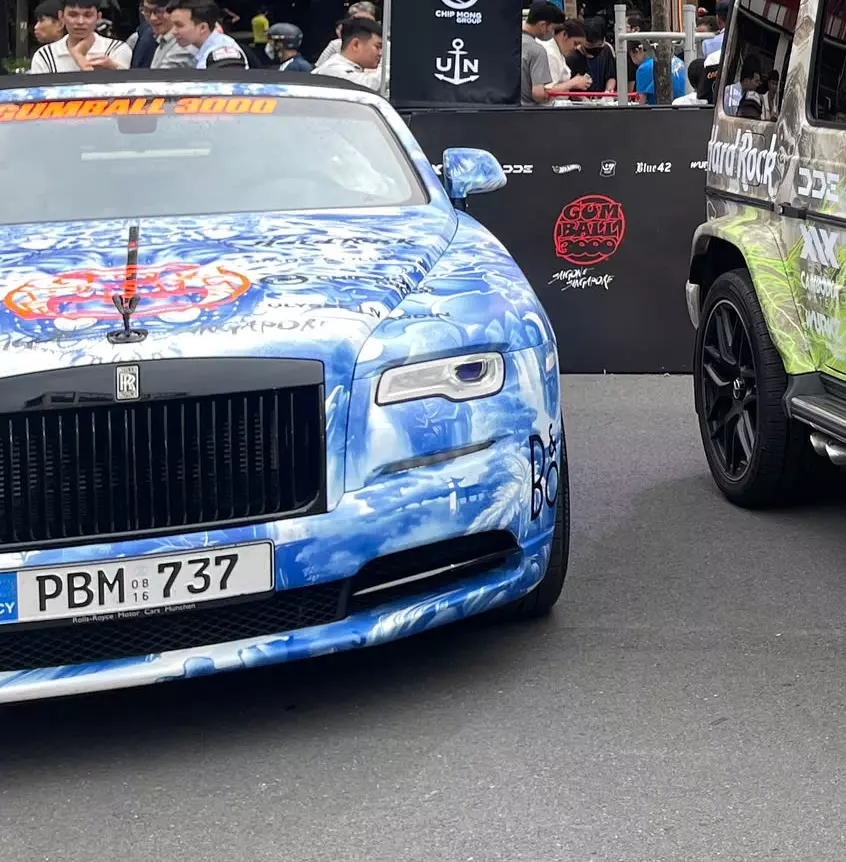 Đây là chiếc xe có bộ áo ấn tượng nhất tại Gumball 3000 2024- Ảnh 7.