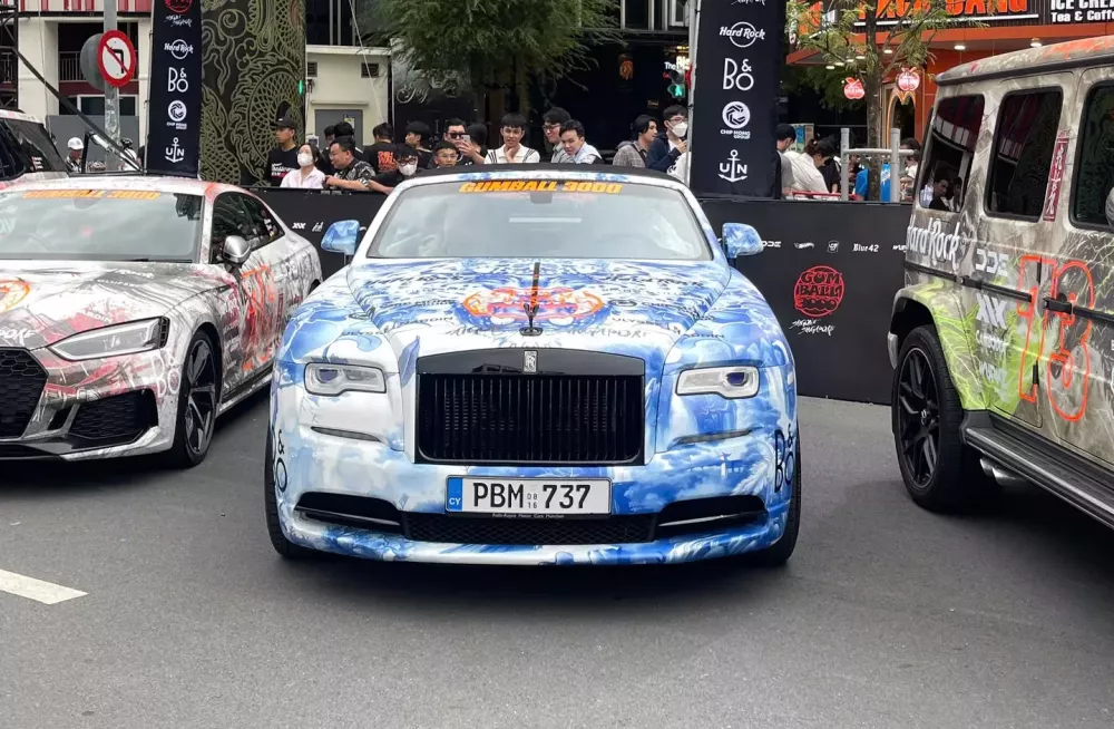 Đây là chiếc xe có bộ áo ấn tượng nhất tại Gumball 3000 2024- Ảnh 1.