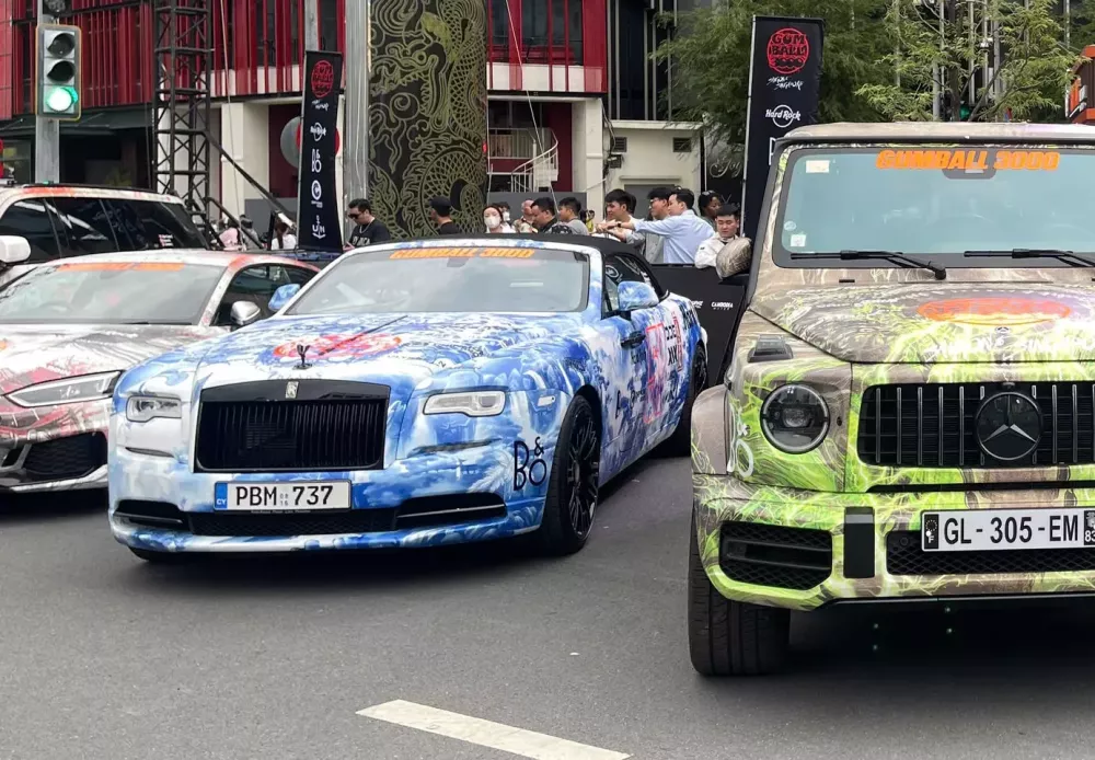 Đây là chiếc xe có bộ áo ấn tượng nhất tại Gumball 3000 2024- Ảnh 6.