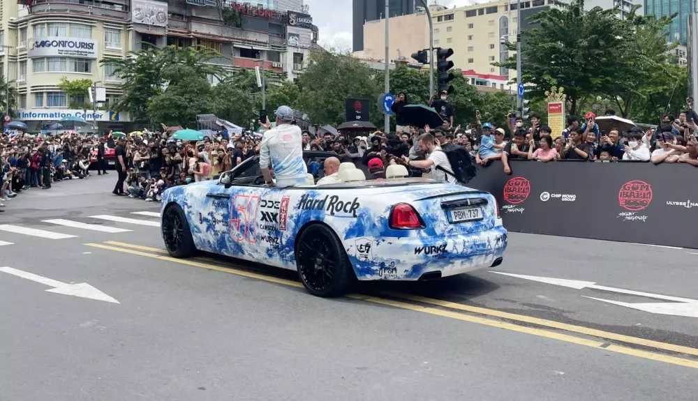 Đây là chiếc xe có bộ áo ấn tượng nhất tại Gumball 3000 2024- Ảnh 2.