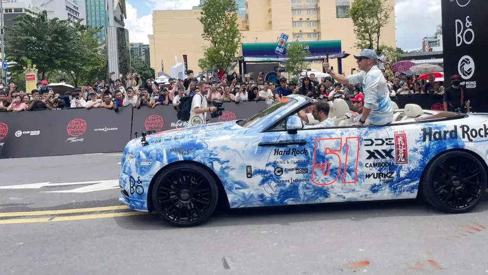 Đây là chiếc xe có bộ áo ấn tượng nhất tại Gumball 3000 2024- Ảnh 3.