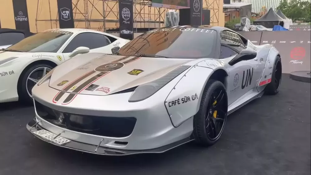 Cận cảnh Ferrari 458 Italia độ Liberty Walk sau nhiều năm ở ẩn trên Tây Nguyên- Ảnh 3.