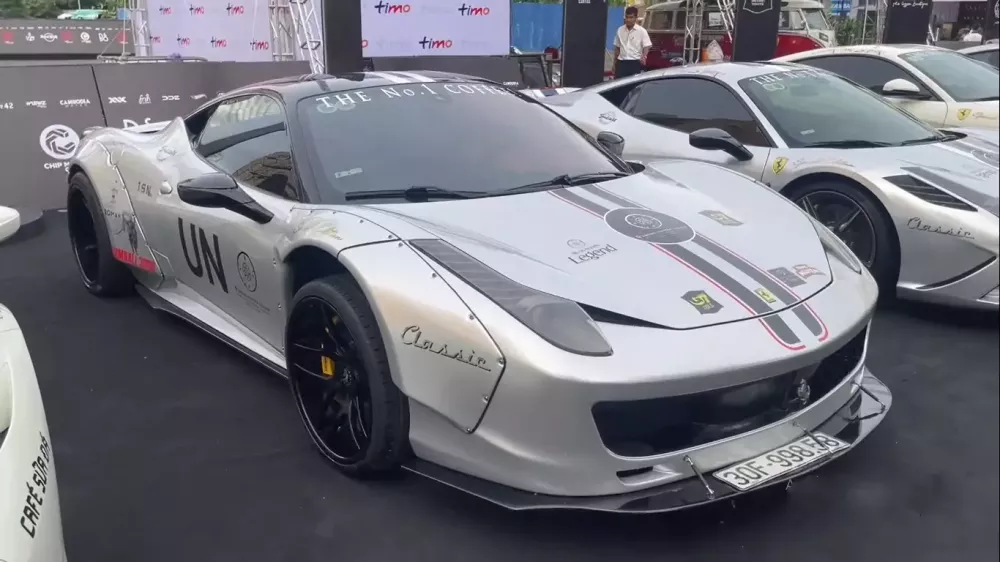 Cận cảnh Ferrari 458 Italia độ Liberty Walk sau nhiều năm ở ẩn trên Tây Nguyên- Ảnh 4.