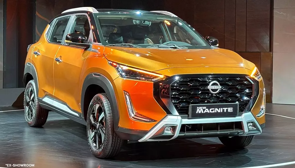 Nissan Magnite 2025 được nâng cấp thiết kế đầu xe