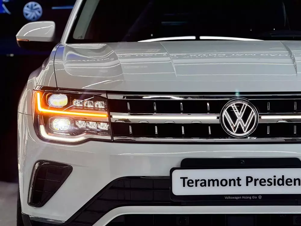 Volkswagen Teramont President sở hữu đèn pha LED ma trận IQ.Light