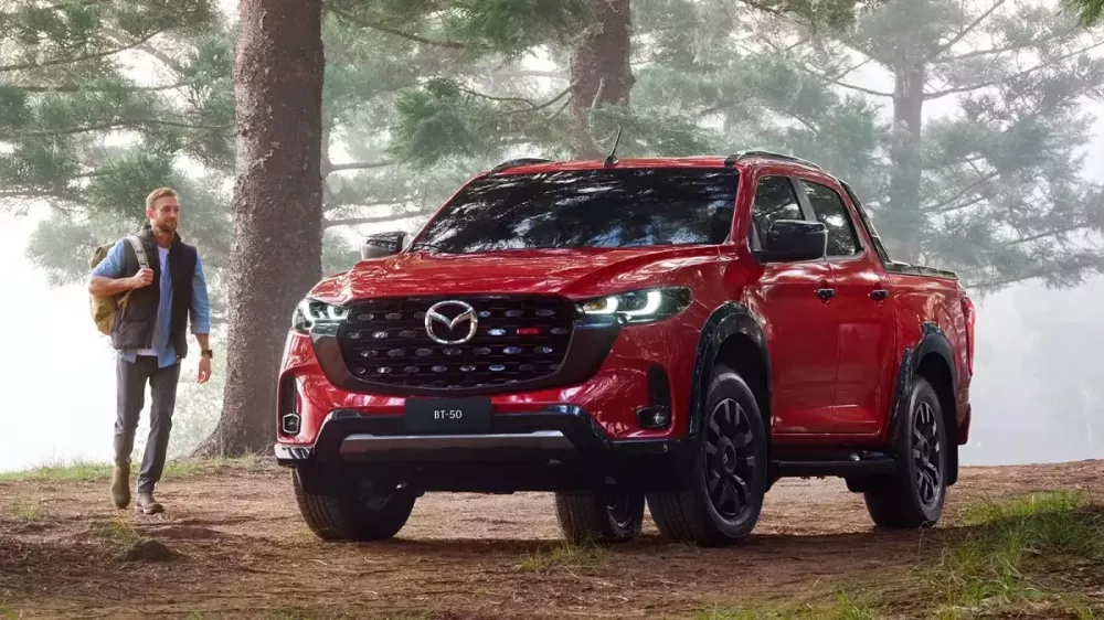 Mazda BT-50 2025 ch&iacute;nh thức tr&igrave;nh l&agrave;ng với thiết kế đầu xe như CX-5
