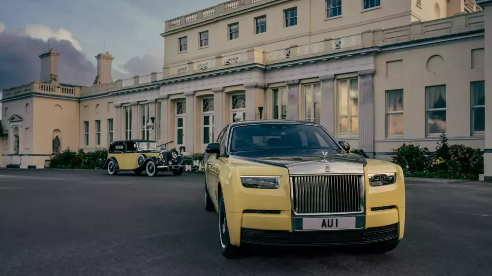 Rolls-Royce Phantom 'Goldfinger' độc nhất vô nhị thế giới ra mắt- Ảnh 1.