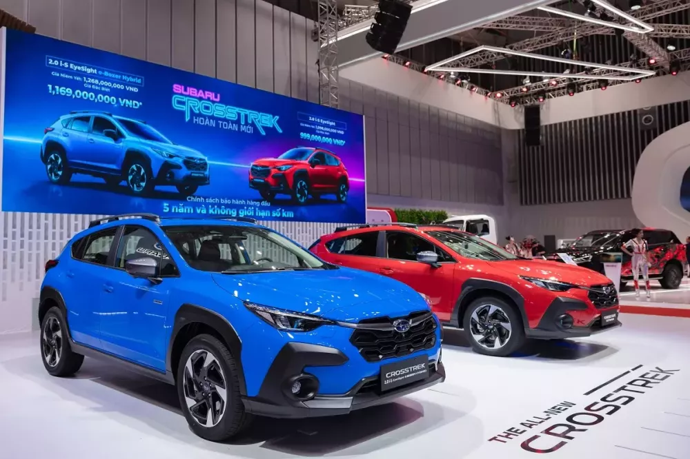 Subaru Crosstrek sở hữu ngoại h&igrave;nh khỏe khoắn