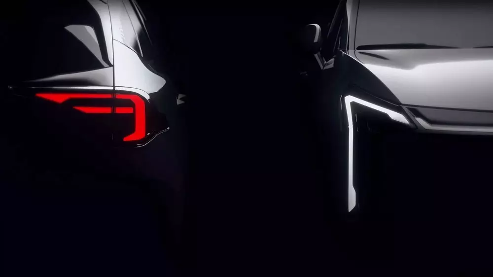 Đèn pha và đèn hậu của Kia Sportage 2025