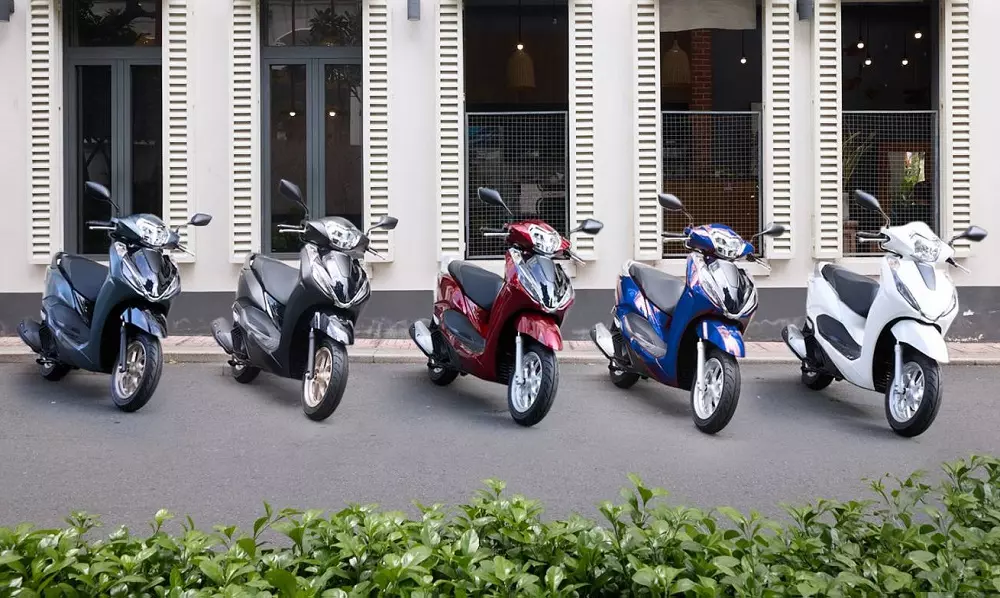 C&aacute;c m&agrave;u sắc của Honda Lead 125 2025