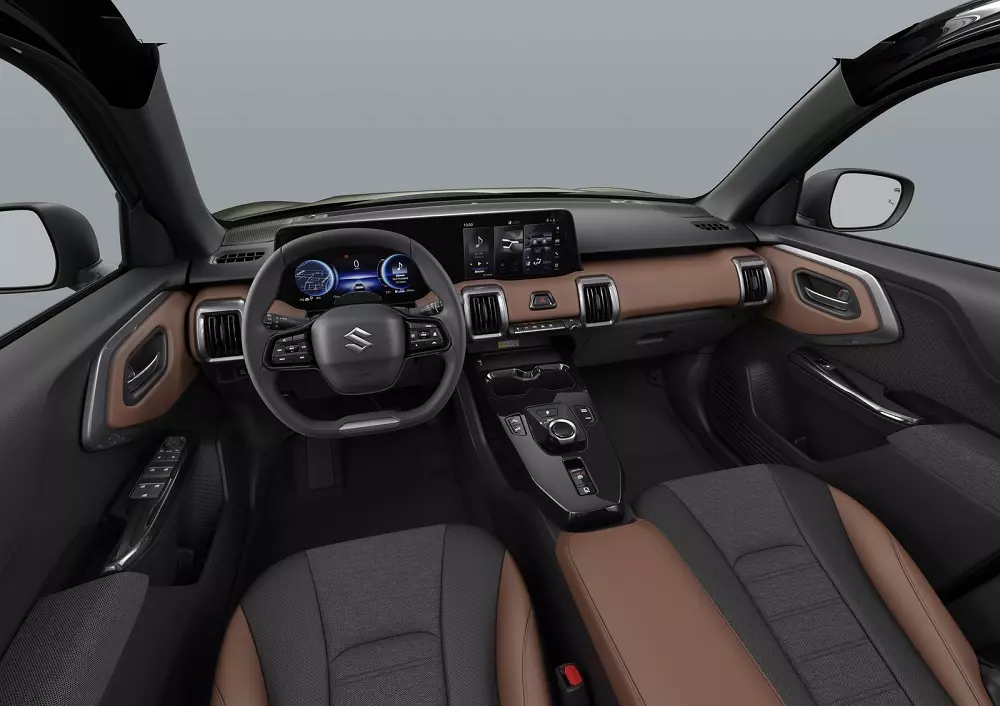 Nội thất của Suzuki e Vitara