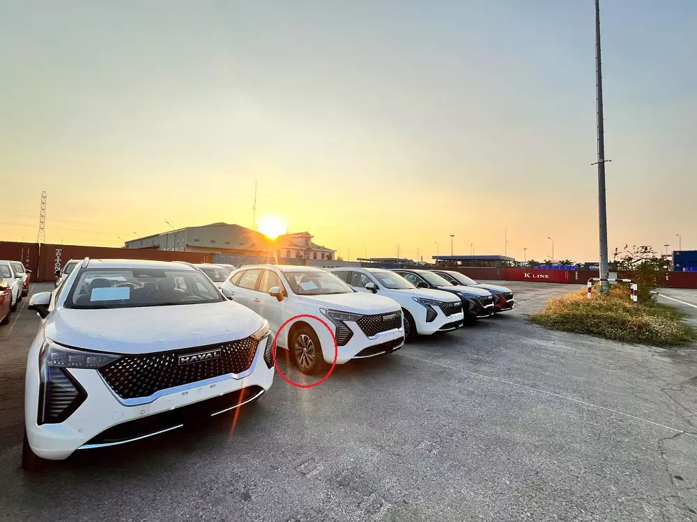 Haval Jolion có 2 loại vành la-zăng khác nhau