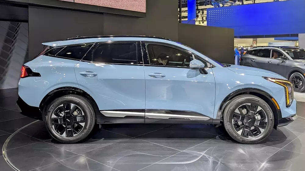 Kia Sportage 2025 có thêm vành la-zăng mới