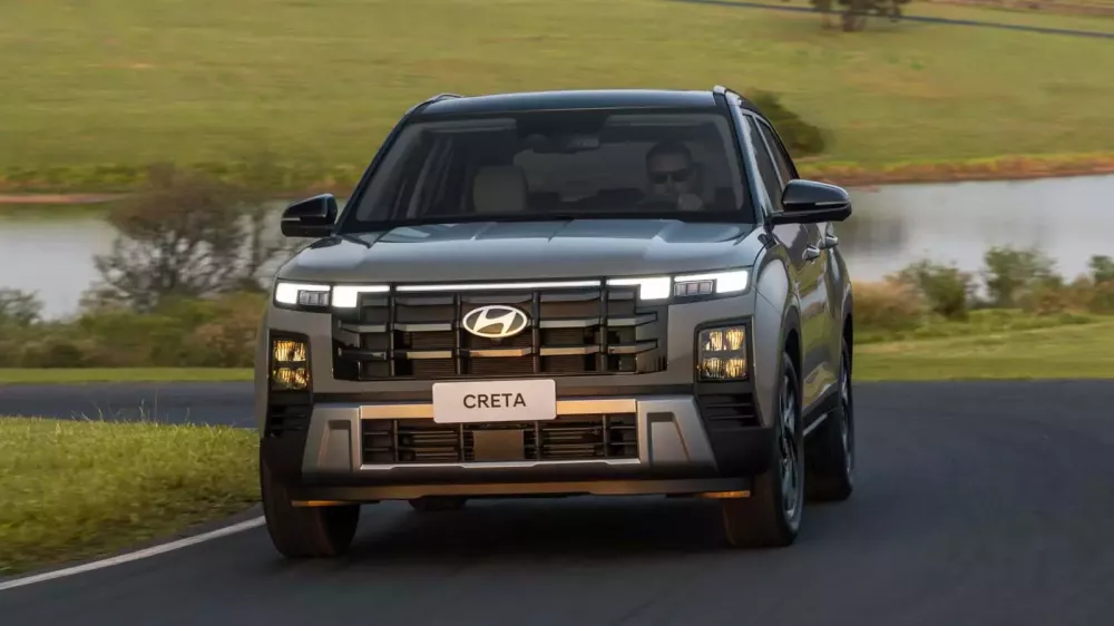Hyundai Creta 2025 được bổ sung thiết kế đầu xe mới