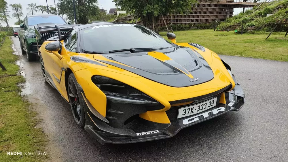 Siêu phẩm McLaren 720S Spider độ bản đường đua Senna GTR đã từng về Việt Nam có thêm "đồ chơi" mới- Ảnh 3.