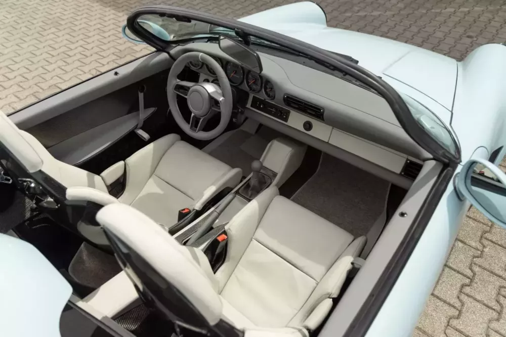 Chi tiết Porsche 911 Speedster của huyền thoại b&oacute;ng ch&agrave;y Barry Bonds- Ảnh 7.