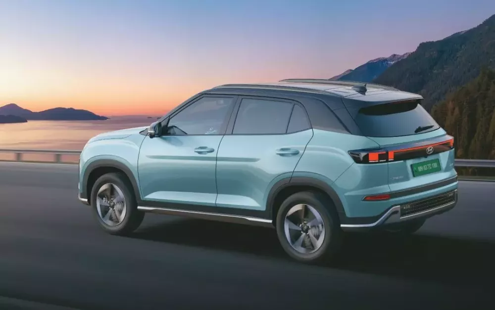 Thiết kế phía sau của Hyundai Creta Electric