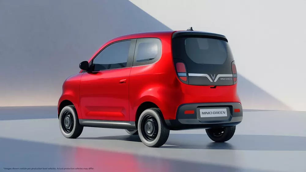 VinFast Minio Green có phạm vi di chuyển 180 km