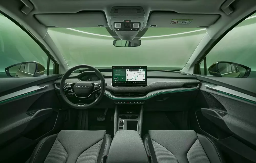Nội thất của Skoda Enyaq 2025