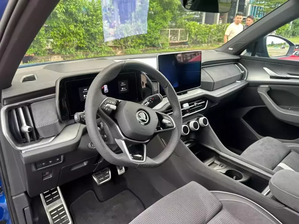 Nội thất hiện đại hơn của Skoda Kodiaq 2025