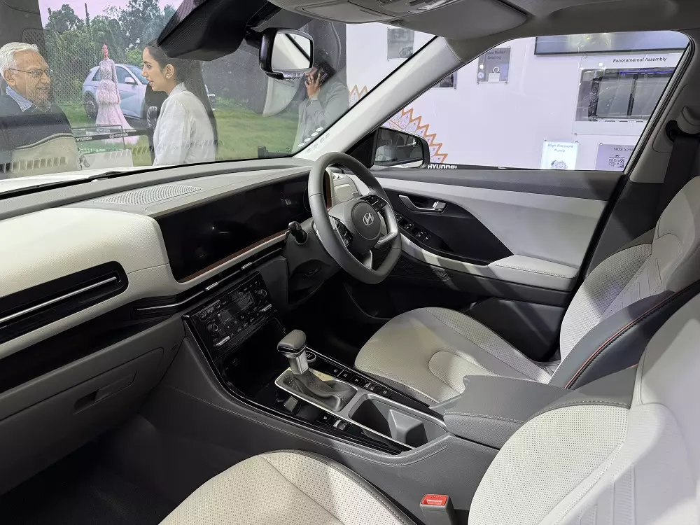 Khoang lái của Hyundai Creta Electric