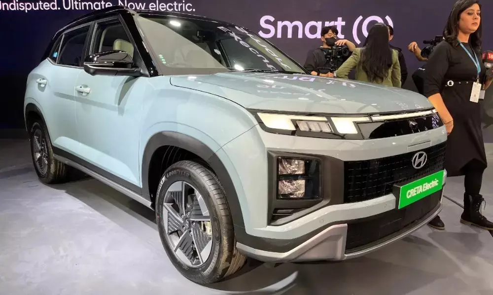 Hyundai Creta Electric sẽ cạnh tranh với VinFast VF 6 mới ra mắt Ấn Độ trong cùng triển lãm