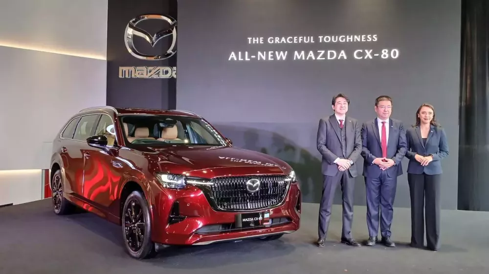 Mazda CX-80 2025 tiếp tục ra mắt Đông Nam Á