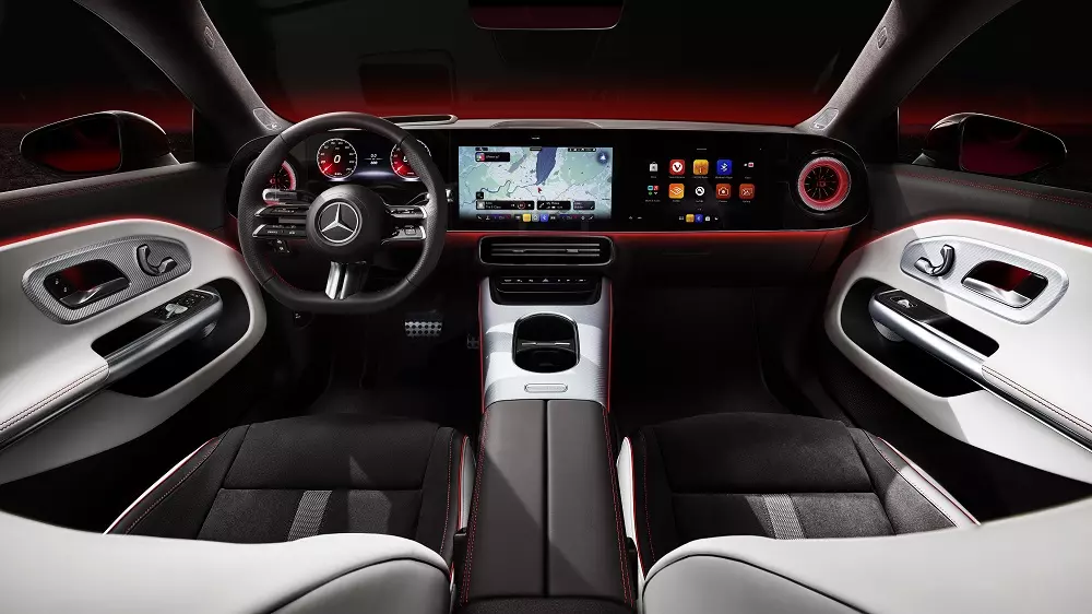 Khoang lái của Mercedes-Benz CLA 2025 Khoang lái của Mercedes-Benz CLA 2025
