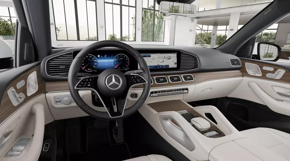 Nội thất của Mercedes-Benz GLS 2025 Nội thất của Mercedes-Benz GLS 2025