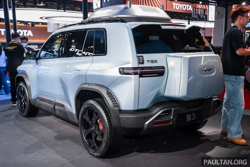 BYD Tai 3 nằm trong phân khúc SUV cỡ C BYD Tai 3 nằm trong phân khúc SUV cỡ C