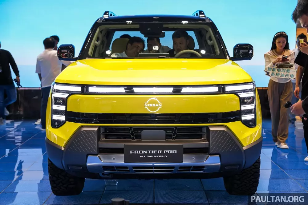 Cận cảnh thiết kế đầu xe của Nissan Frontier Pro Cận cảnh thiết kế đầu xe của Nissan Frontier Pro