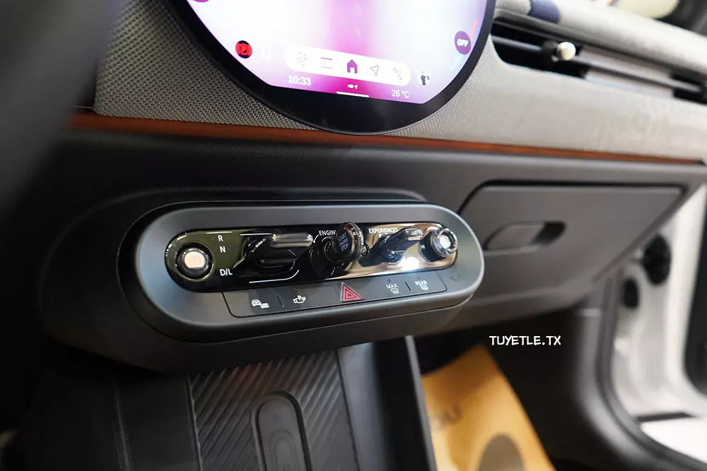 Thanh Mini Toggle Bar mới của Mini Cooper 2025 Thanh Mini Toggle Bar mới của Mini Cooper 2025