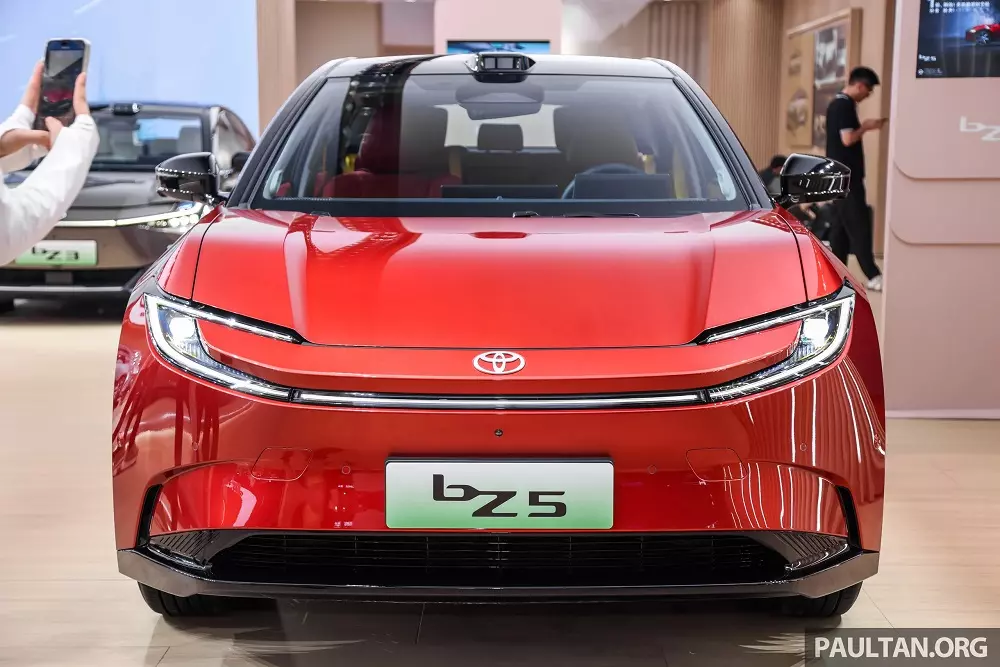 bZ5 sở hữu thiết kế đặc trưng của xe điện Toyota