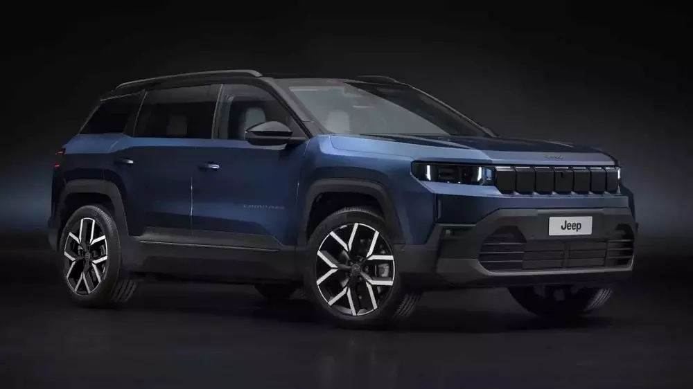 Jeep Compass thế hệ mới lộ diện trước giờ G