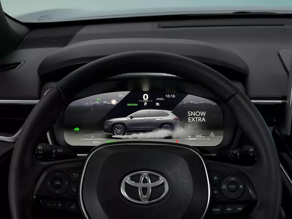 Toyota Corolla Cross GR Sport 2026 có thêm chế độ đi đường tuyết Toyota Corolla Cross GR Sport 2026 có thêm chế độ đi đường tuyết
