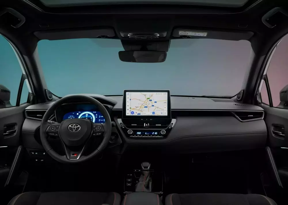 Nội thất của Toyota Corolla Cross GR Sport 2026 Nội thất của Toyota Corolla Cross GR Sport 2026