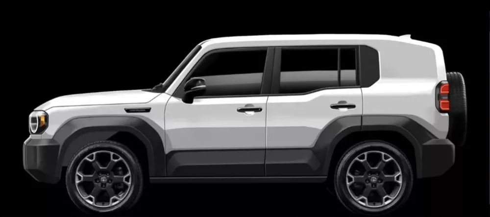 Toyota Land Cruiser FJ có kích thước nhỏ gọn Toyota Land Cruiser FJ có kích thước nhỏ gọn