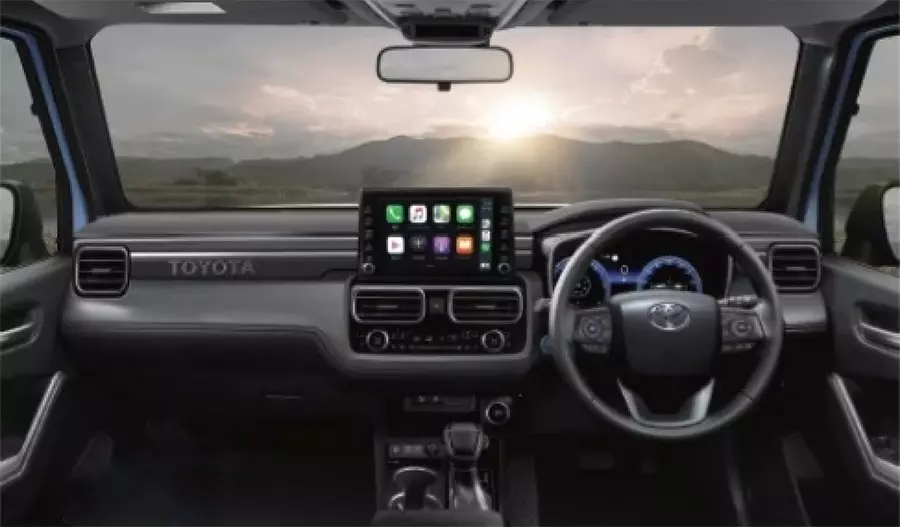 Hình ảnh phác họa nội thất của Toyota Land Cruiser FJ Hình ảnh phác họa nội thất của Toyota Land Cruiser FJ